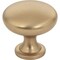 Elements 1-3/16" Diameter Satin Bronze Madison Cabinet Mushroom Knob 3910-SBZ - alternate 1